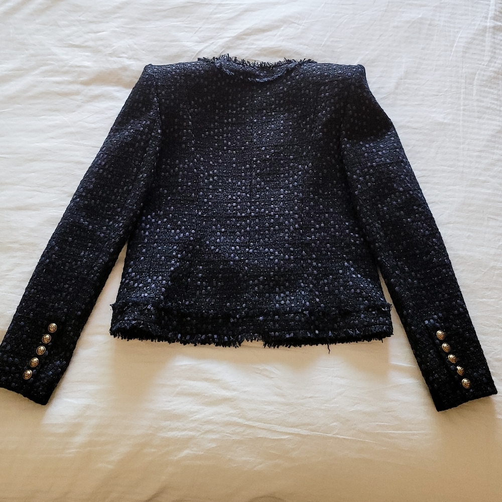 Balmain Structured Tweed Jacket - Picture 4 of 9